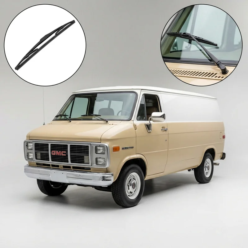 Passenger Side Wiper Blade for GMC P25/P2500 Van (1970 - 1974) - 1